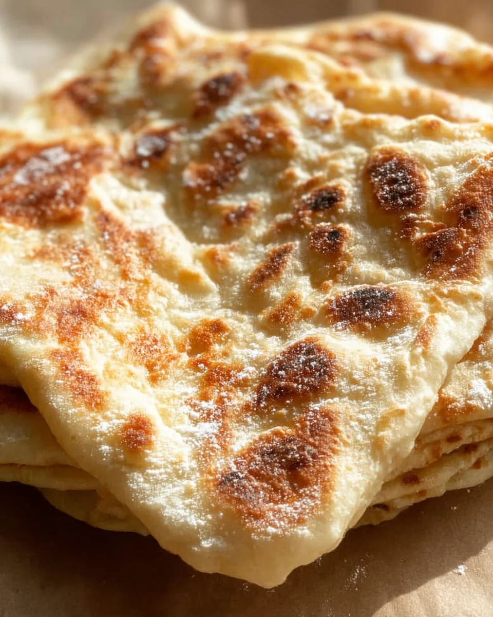 2 Ingredient Bread (Healthy Flatbread)