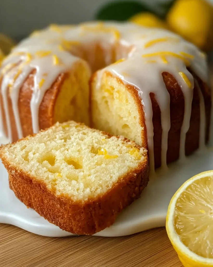 A Lemon Cake To Die For