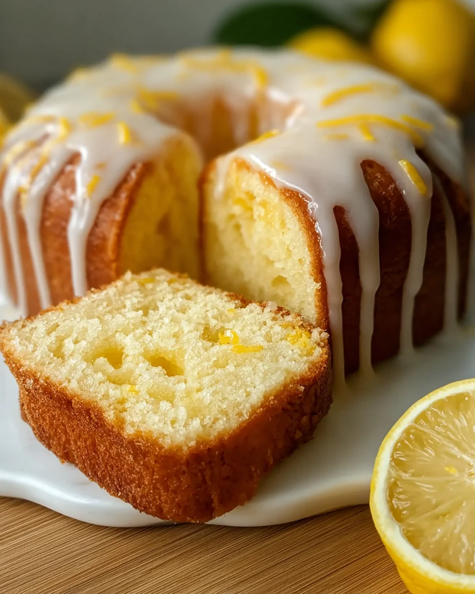 A Lemon Cake To Die For
