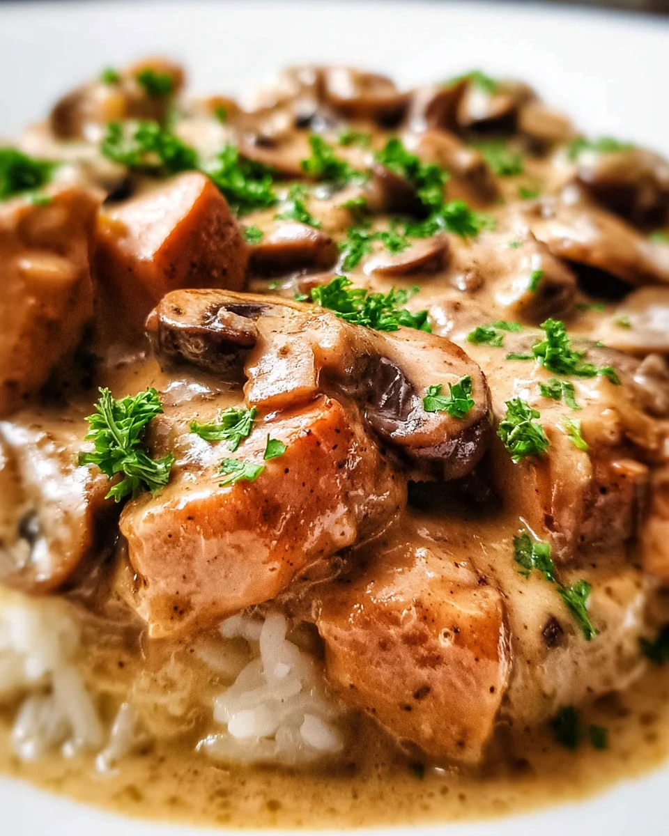 Chicken Stroganoff