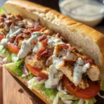 Chopped Chicken Bacon Ranch Sub