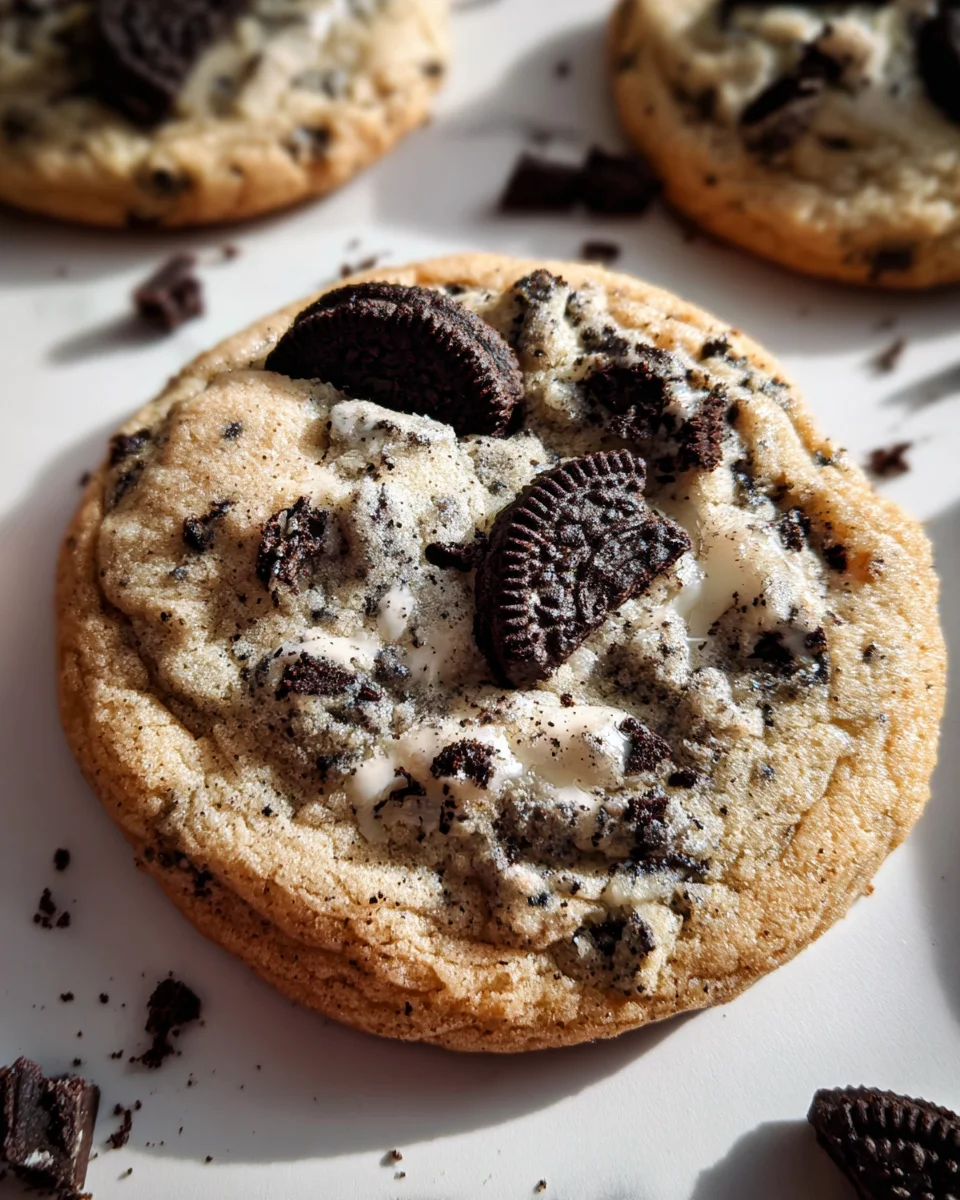Cookies and Cream Cookies