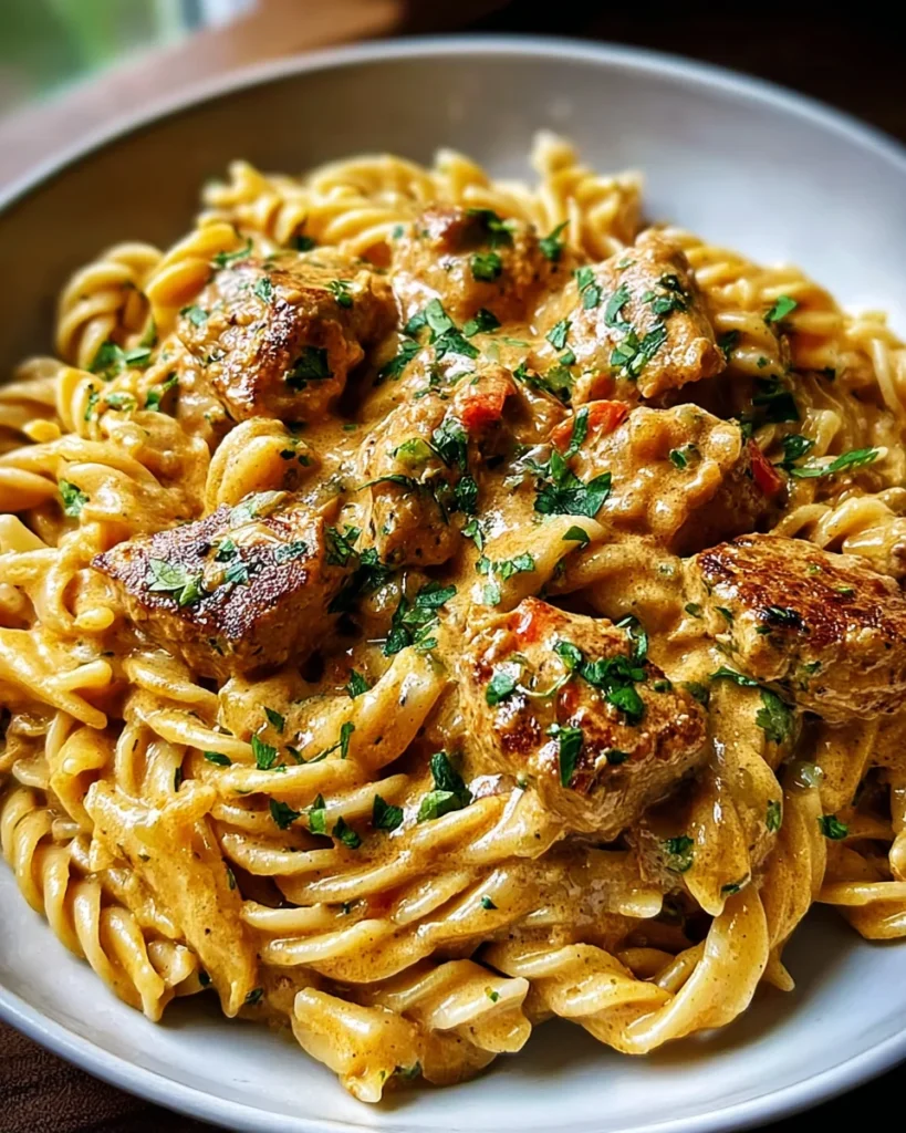 Creamy Cowboy Butter Chicken Pasta