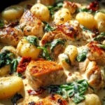 Creamy Crac Chicken Gnocchi