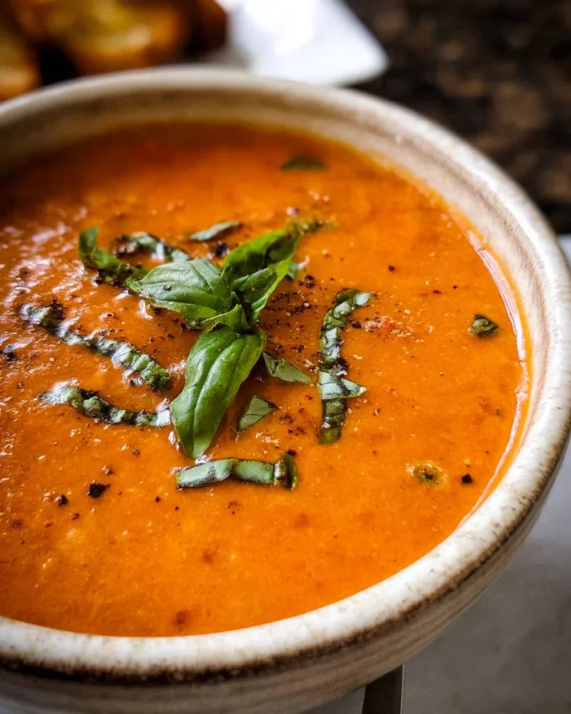 Creamy Tomato Basil Soup