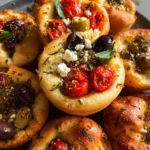 Easy Focaccia Muffins