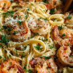 Easy Garlic Butter Shrimp Pasta