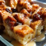 Grandma’s Old-Fashioned Bread Pudding: Warm Vanilla Comfort in Every Bite