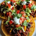 Ground Beef Tostadas
