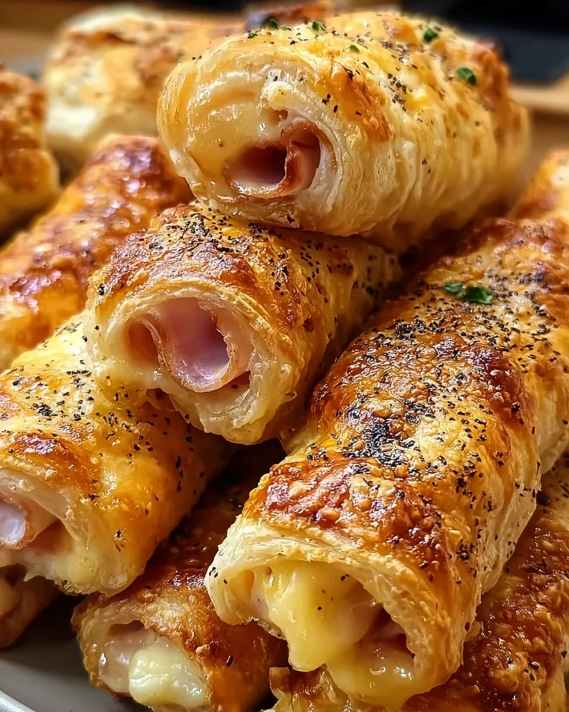 Ham and Cheese Sticks