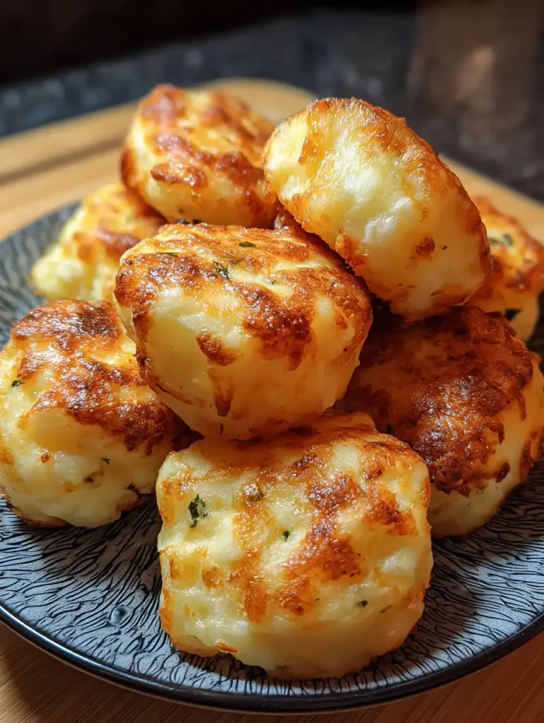 Leftover Mashed Potato Cheese Puffs