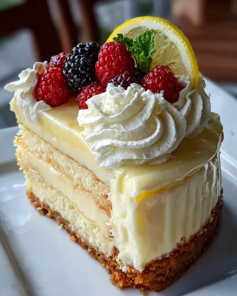Lemon Cheesecake Delight Recipe is a must-try dessert!