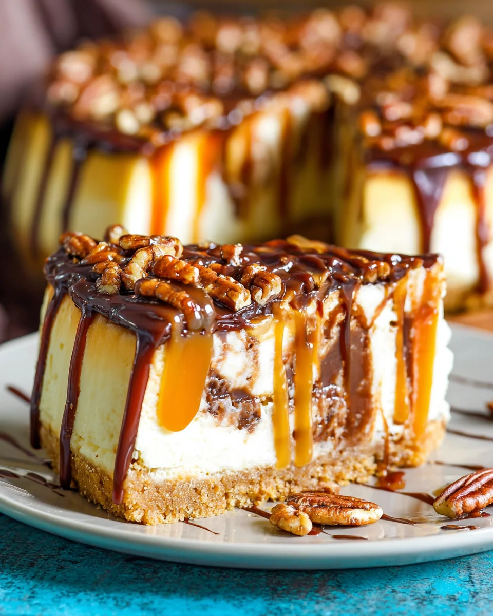 Turtle Cheesecake
