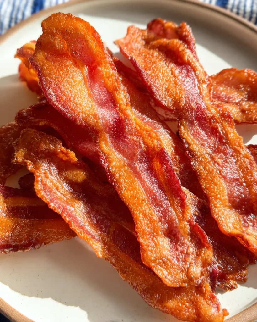 Air Fryer Bacon (Easy & Crispy)