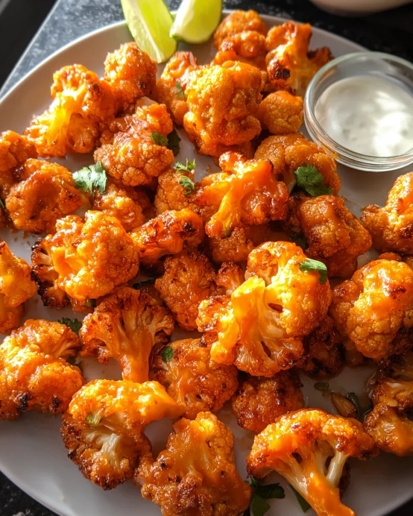 Air Fryer Buffalo Cauliflower Recipe