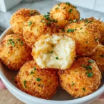 Air Fryer Cheesy Mashed Potato Balls