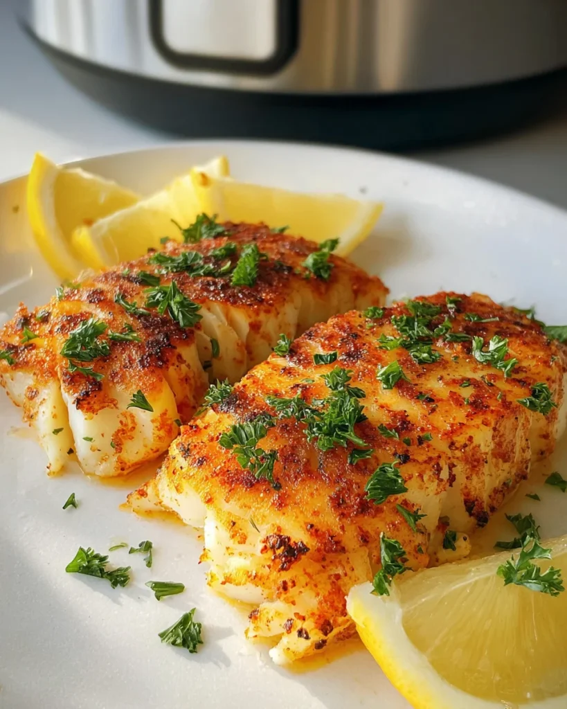 Air Fryer Cod
