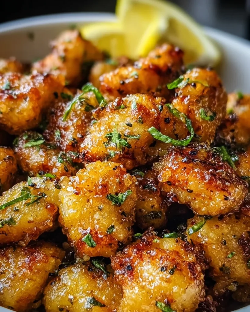 Air Fryer Lemon Chicken Bites