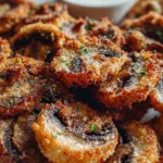 Air Fryer Ranch Mushrooms