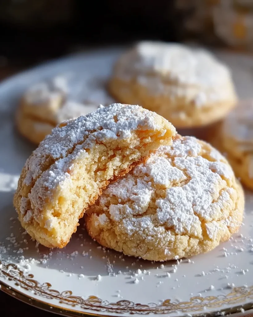 Almond Cloud Cookies