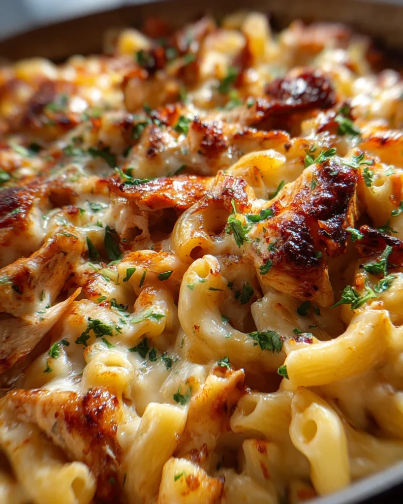 BBQ Chicken Mac and Cheese