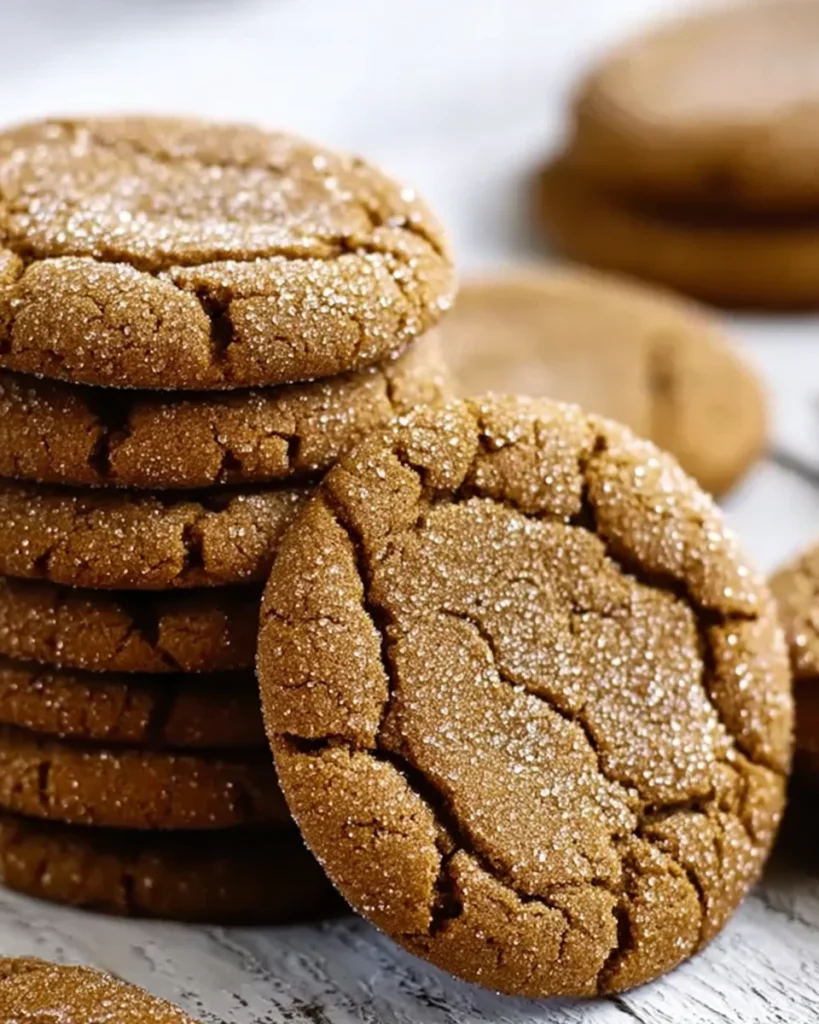 Bakery Style Molasses Cookies