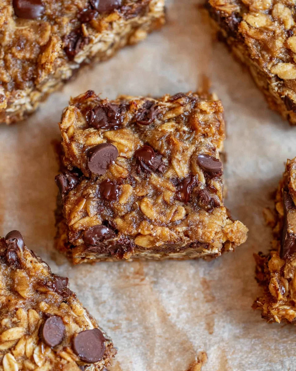 Banana Oatmeal Bars