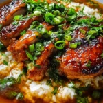 Caramelised Soy Chicken in Garlic Ginger Broth with Rice: An Incredible Comfort Meal