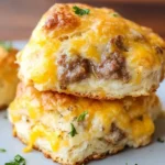 Cheese and Sausage Biscuit