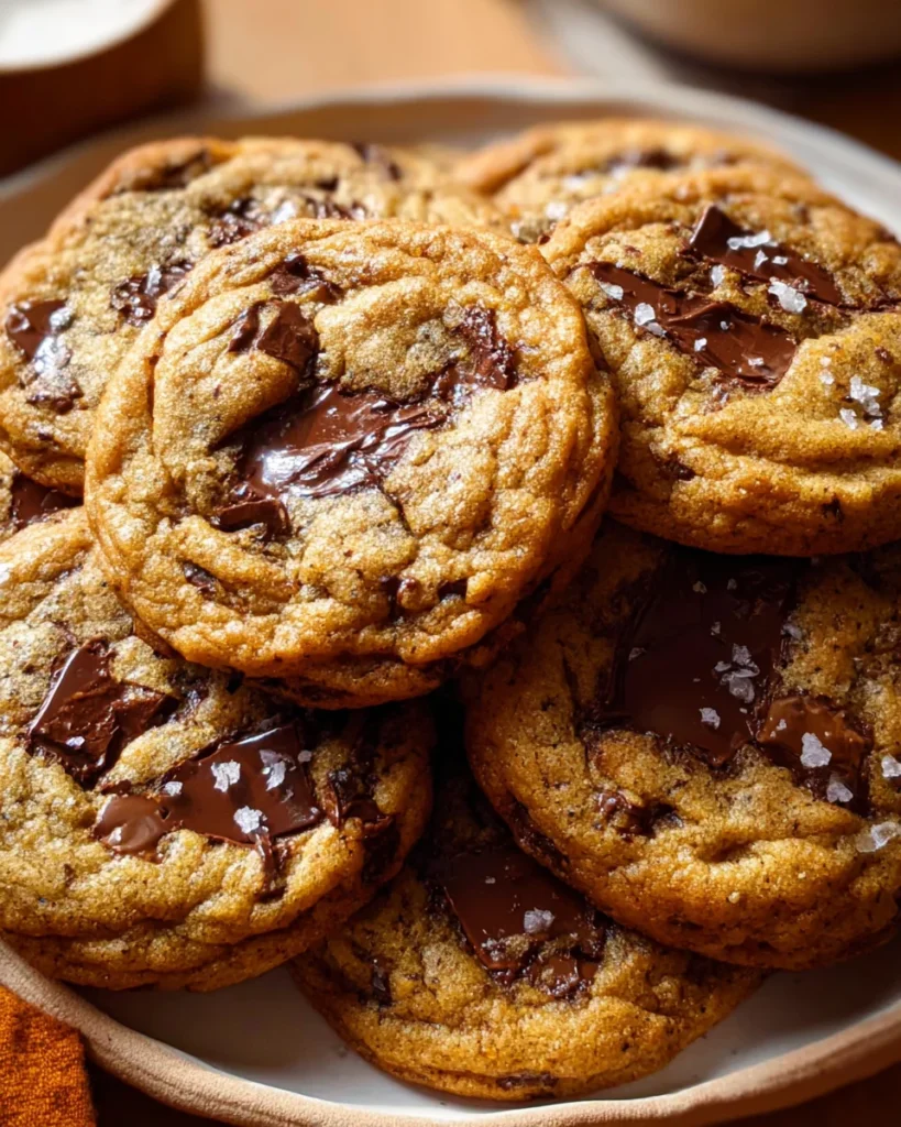 Chewy Pumpkin Chocolate Chip Cookies