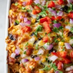 Chicken Burrito Casserole