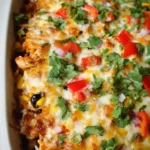 Chicken Burrito Casserole