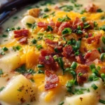 Crock Pot Crack Potato Soup