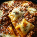 Crockpot Ravioli Lasagna: A Hands-Off, Flavor-Packed Comfort Food Masterpiece