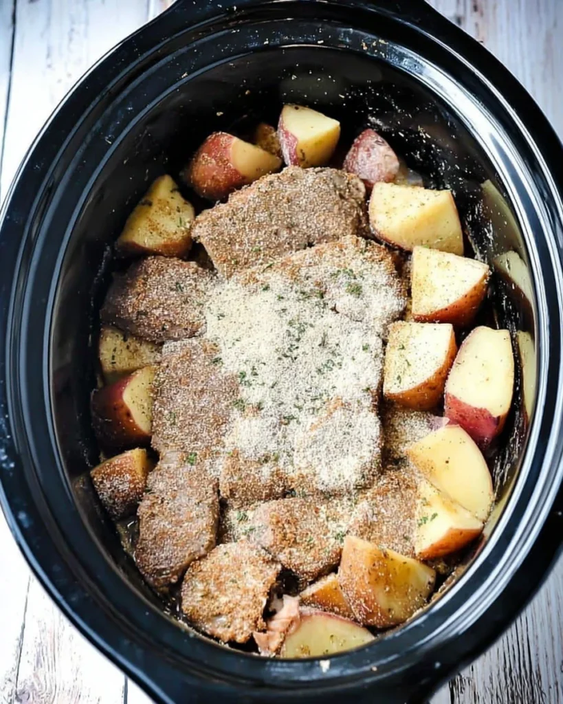 Crockpot Steak and Potatoes