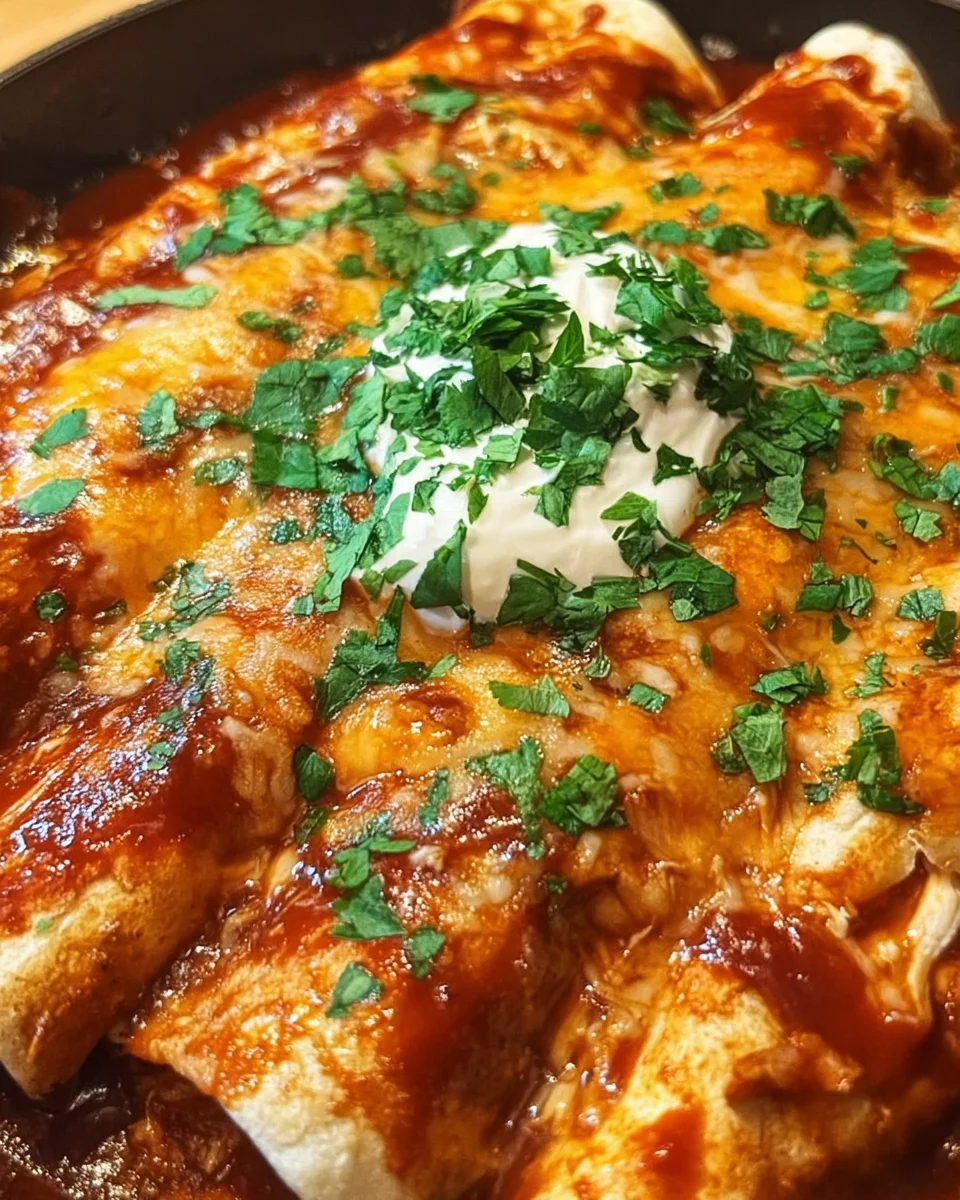 Delicious Chicken Enchiladas