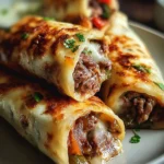 Delicious Keto Philly Cheesesteak Roll Ups
