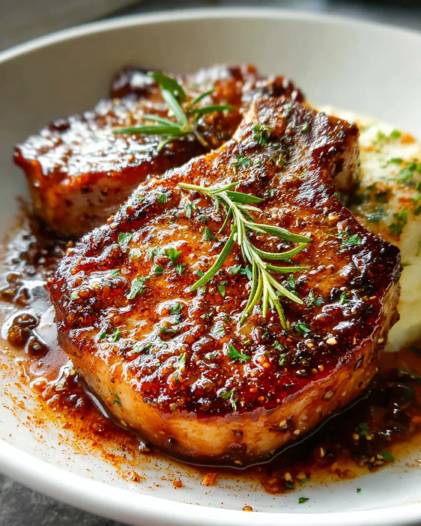 Easy 30 Minute Brown Sugar Pork Chops