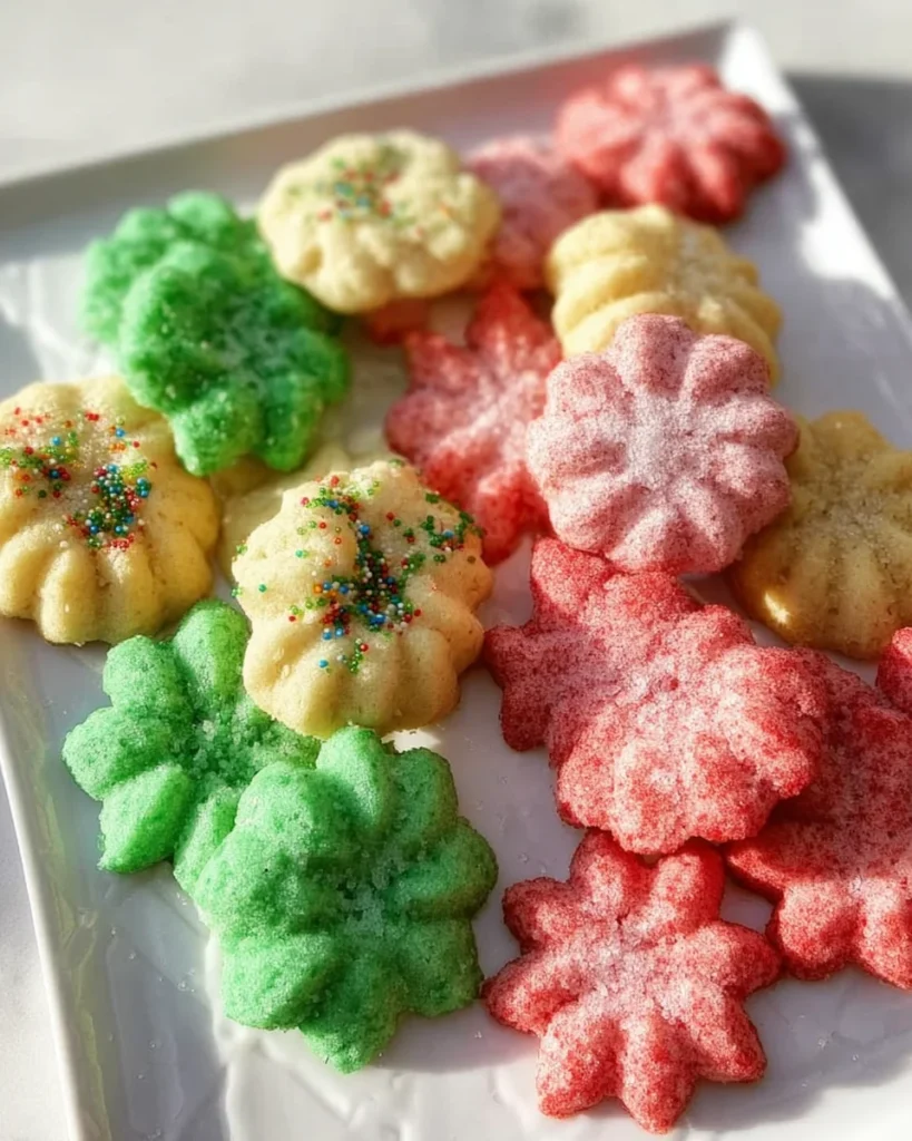 Easy Christmas Spritz Cookies