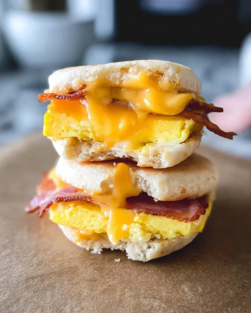 Freezer Breakfast Sandwiches