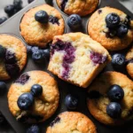 Homemade Blueberry Protein Muffins
