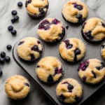 Homemade Blueberry Protein Muffins