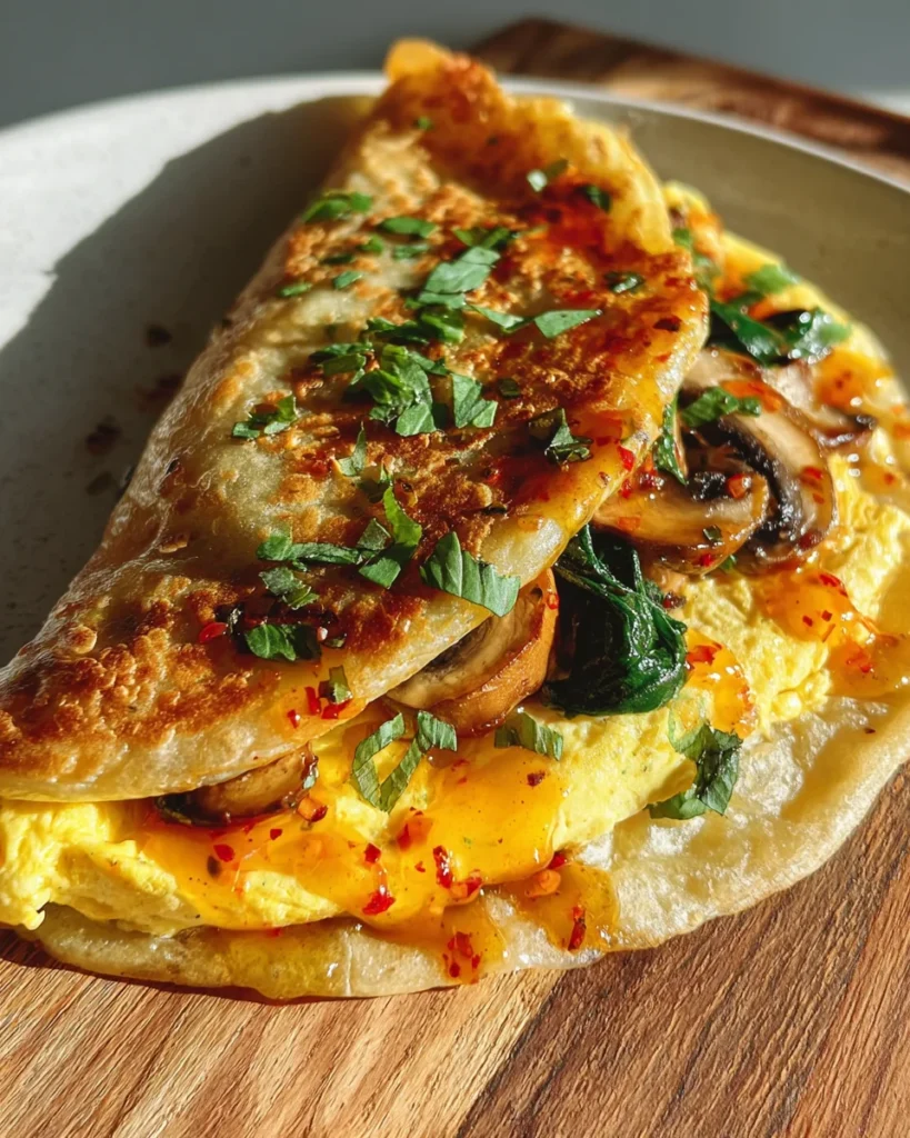 Indian-Inspired Breakfast Paratha