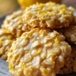 Lemon Oatmeal No-Bake Cookies
