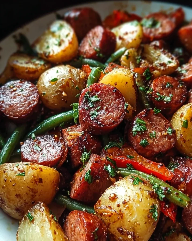 One Pan Kielbasa and Potatoes (Quick & Flavorful)