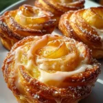 Peach Pie Cruffins Recipe