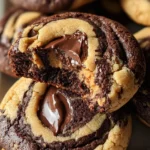 Peanut Butter Brownie Swirl Cookies: A Match Made in Dessert Heaven