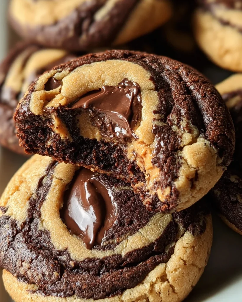 Peanut Butter Brownie Swirl Cookies: A Match Made in Dessert Heaven