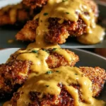 Pretzel Chicken with Mustard-Cheddar Sauce: An Amazing Ultimate Recipe