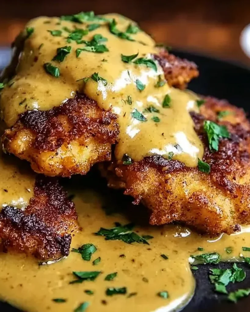 Pretzel Chicken with Mustard-Cheddar Sauce: An Amazing Ultimate Recipe